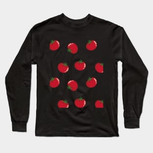 Tomato Pattern Long Sleeve T-Shirt